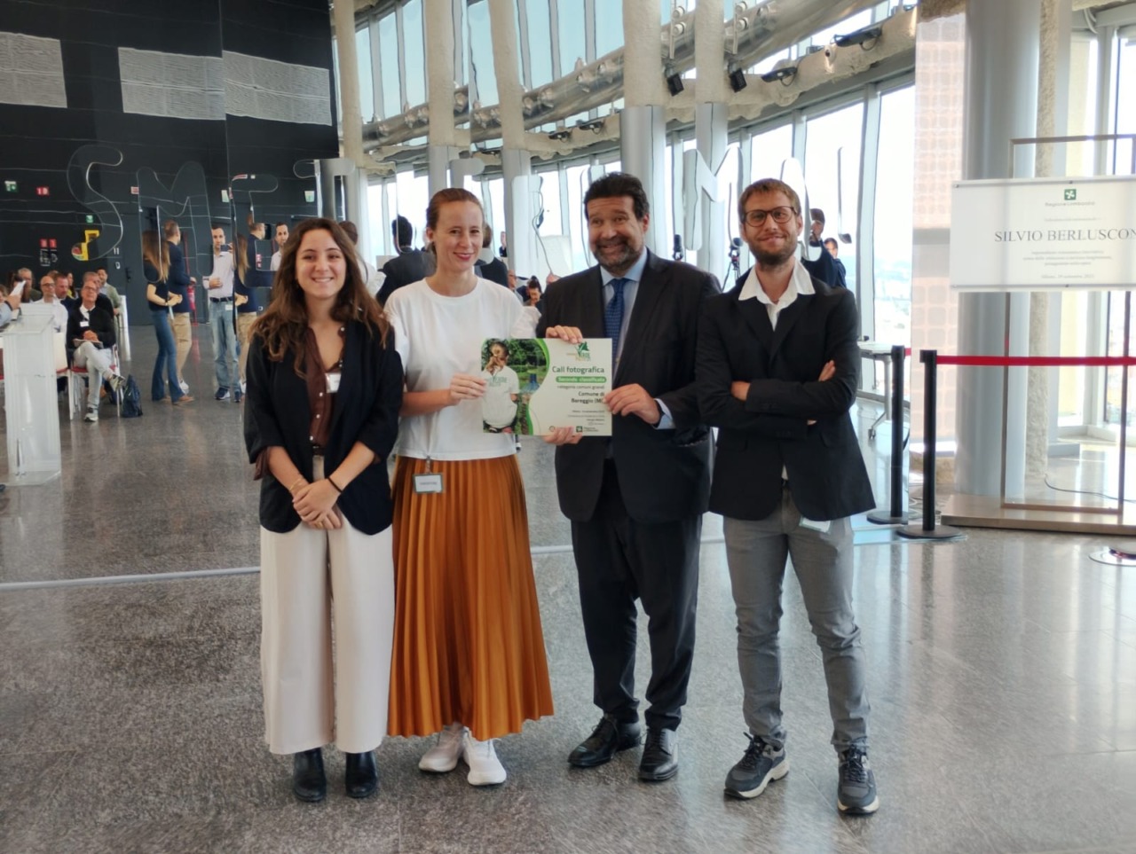 Giornata del verde pulito: Bareggio premiata in Regione