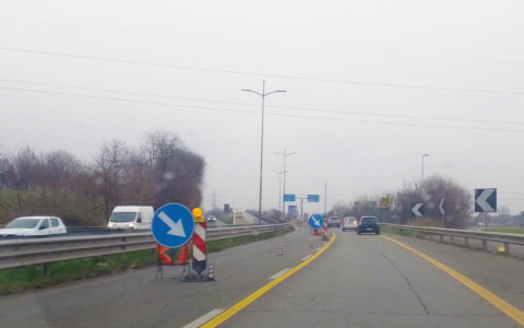 Tangenzialina, da lunedì si viaggia su una sola corsia
