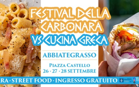 La Carbonara sfida la Cucina greca in un weekend da assaporare