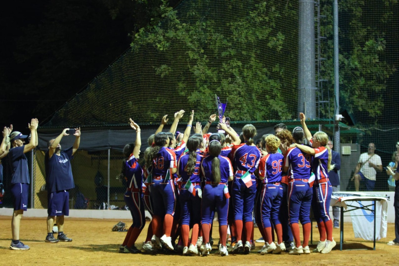 Final Four under 16 softball: trionfo del Bollate Softball 1969