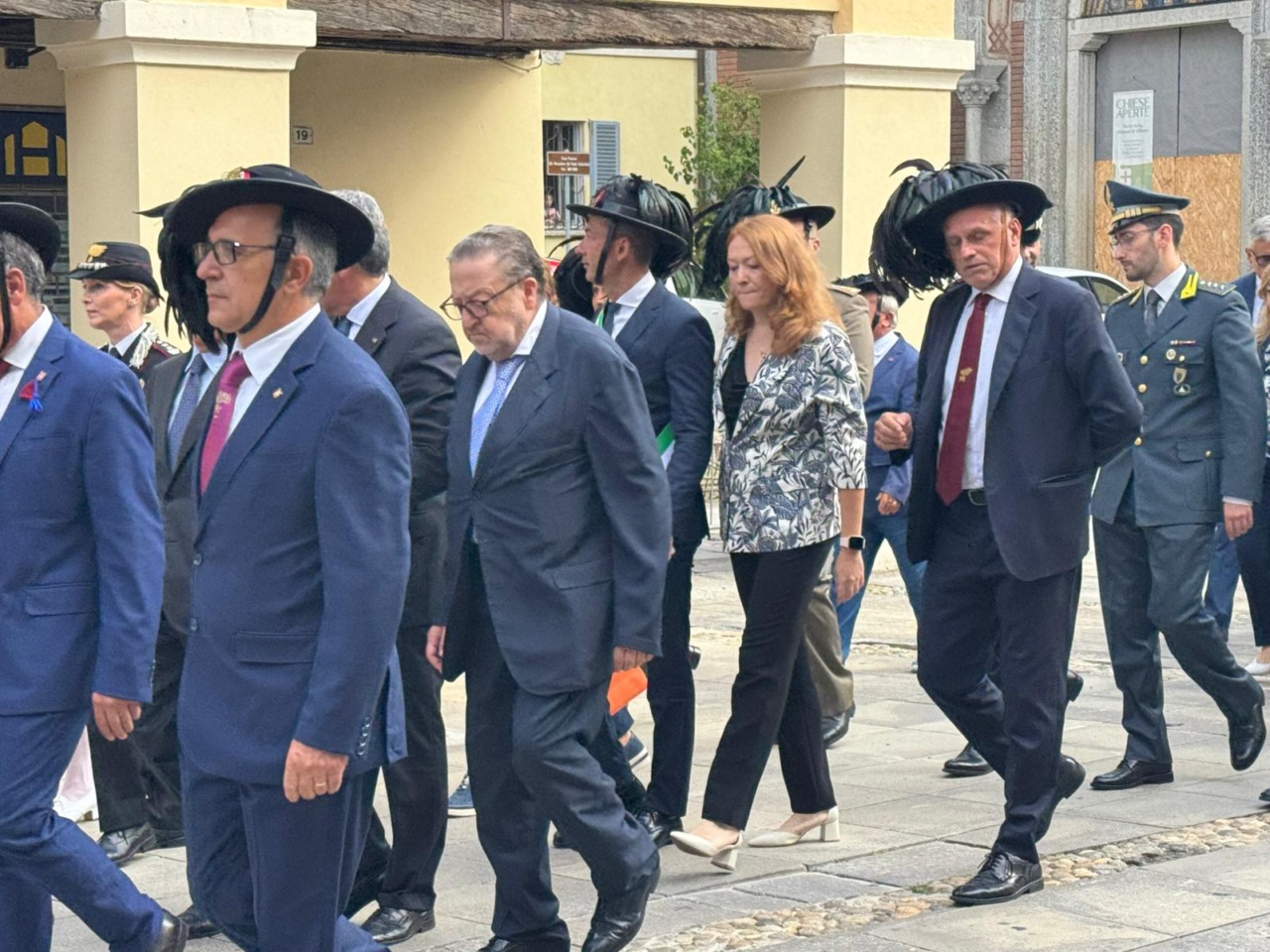 Riccardo De Corato presente al raduno dei bersaglieri