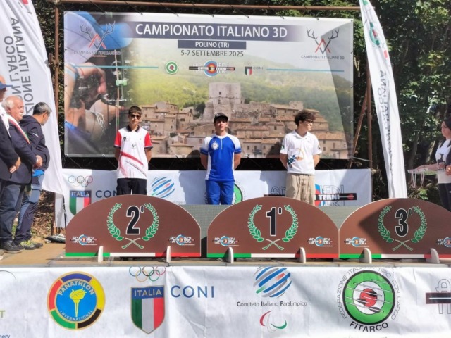 Un altro oro: Alessandro Ganini è anche campione italiano 3D Fitarco