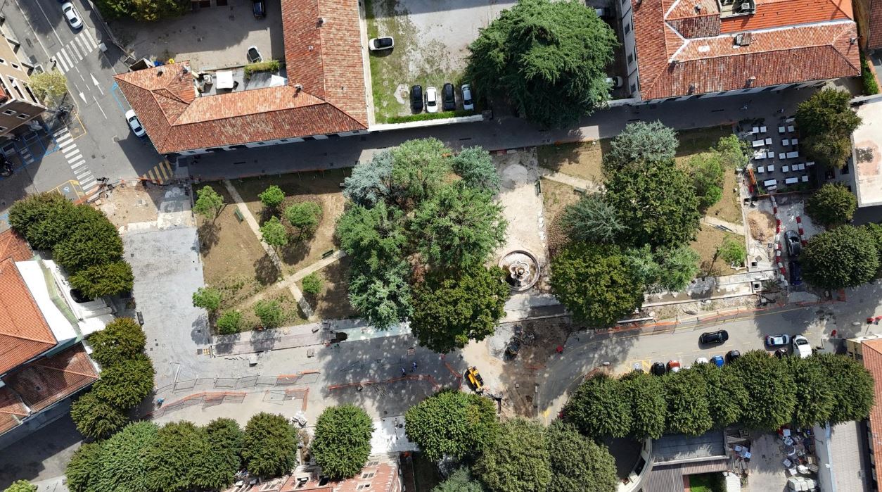 Martedì riprendono i lavori per ultimare la riqualificazione di piazza Visconti