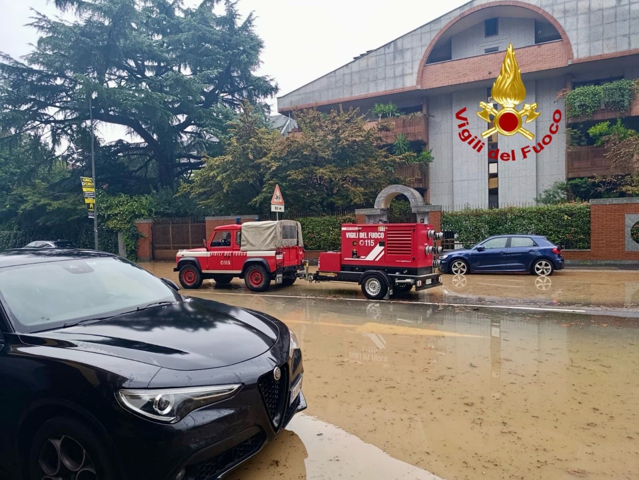 Maltempo a Milano, Niguarda va sott'acqua