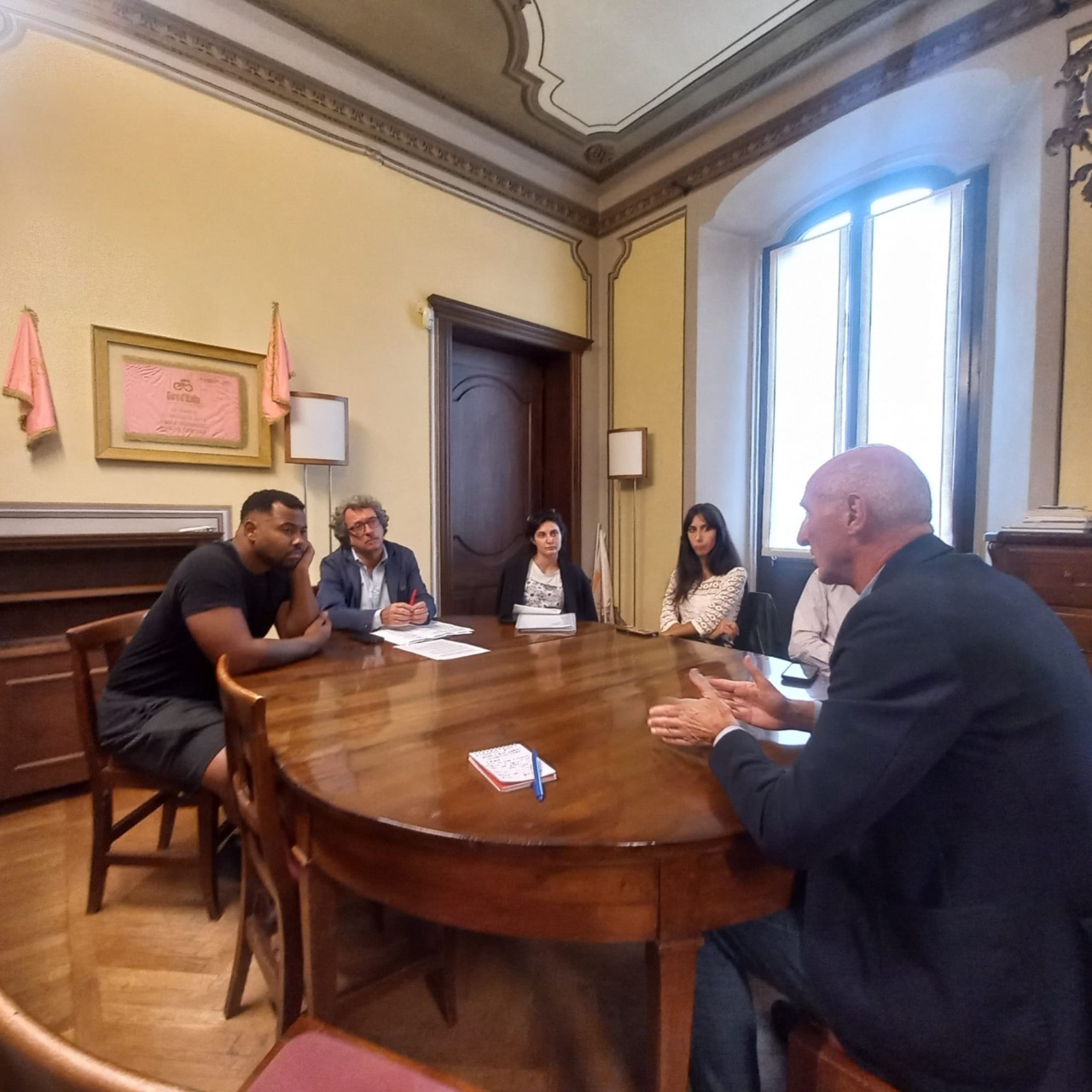 Delegazione di cittadini a colloquio dal sindaco per una città migliore