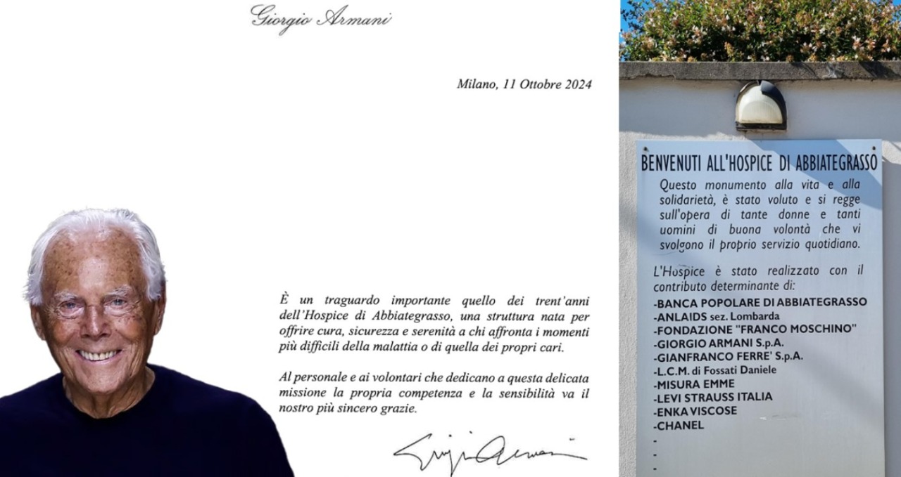 L’omaggio dell’Hospice a Re Giorgio