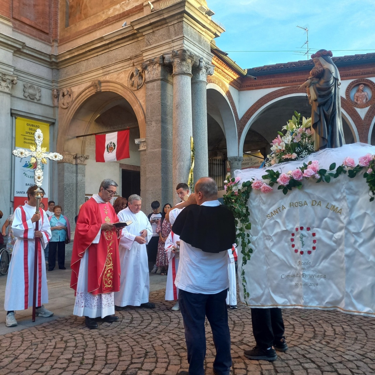 Grande partecipazione alla Festa di Santa Rosa da Lima