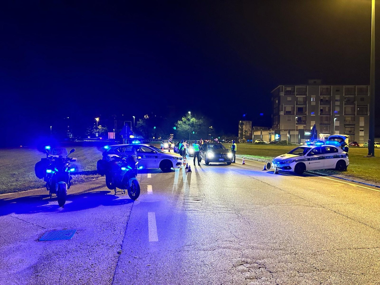 Controlli serali congiunti sulle strade del territorio