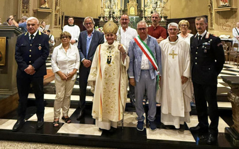 Parrocchia in festa, per il 250esimo è giunto in città l’arcivescovo Delpini