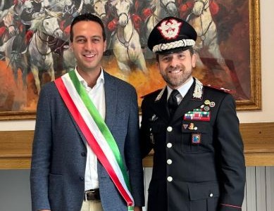 Il sindaco Orlandi incontra il nuovo comandante dei Carabinieri del Provinciale di Milano