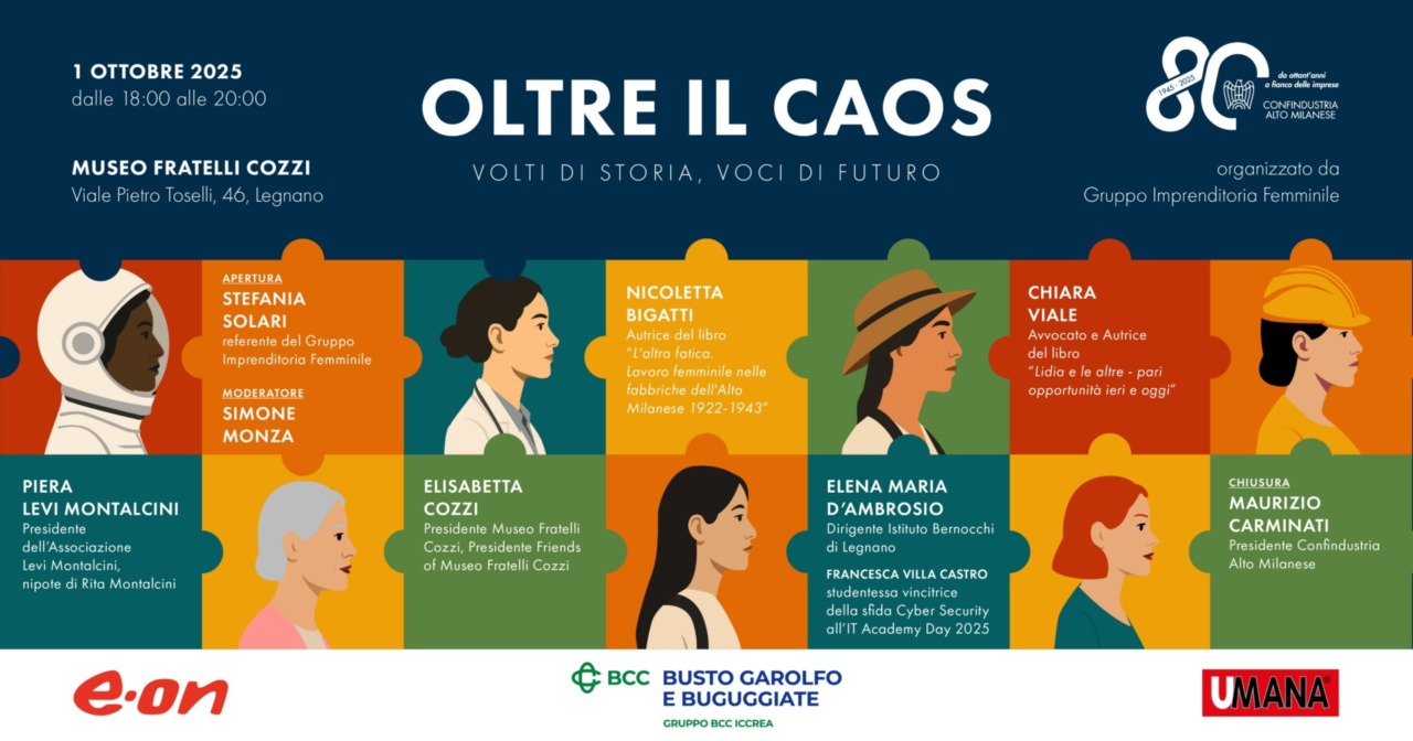 “Volti di storia, voci di futuro” per l’imprenditoria al femminile