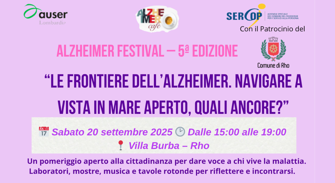 A Villa Burba un incontro dedicato all’Alzheimer in occasione della Giornata Mondiale