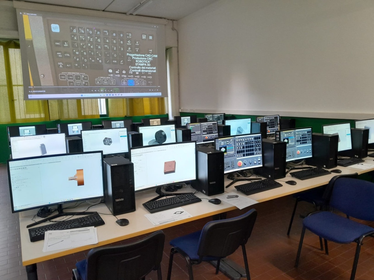 Un nuovo laboratorio di progettazione meccanica al Marcora