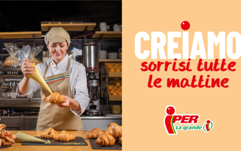 Iper La grande i con “Creiamo” svela l’arte del croissant, preparato ogni giorno nei suoi laboratori a vista
