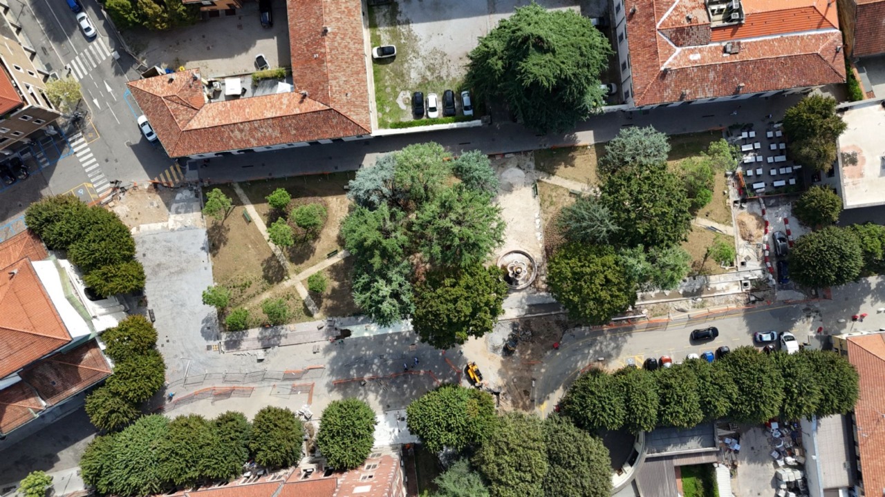 Piazza Visconti: al via martedì l’ultima fase dei lavori