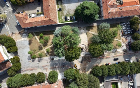 Piazza Visconti: al via martedì l’ultima fase dei lavori