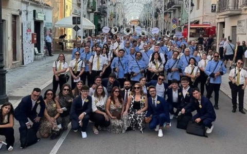 La banda a Genzano di Lucania per rinsaldare il gemellaggio