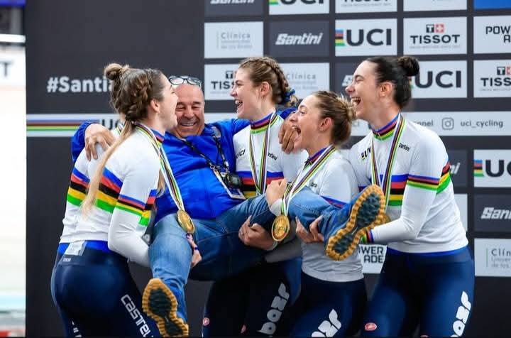 Ciclismo su pista, oro per l’Italia in Cile: anche Martina Alzini tra le protagoniste