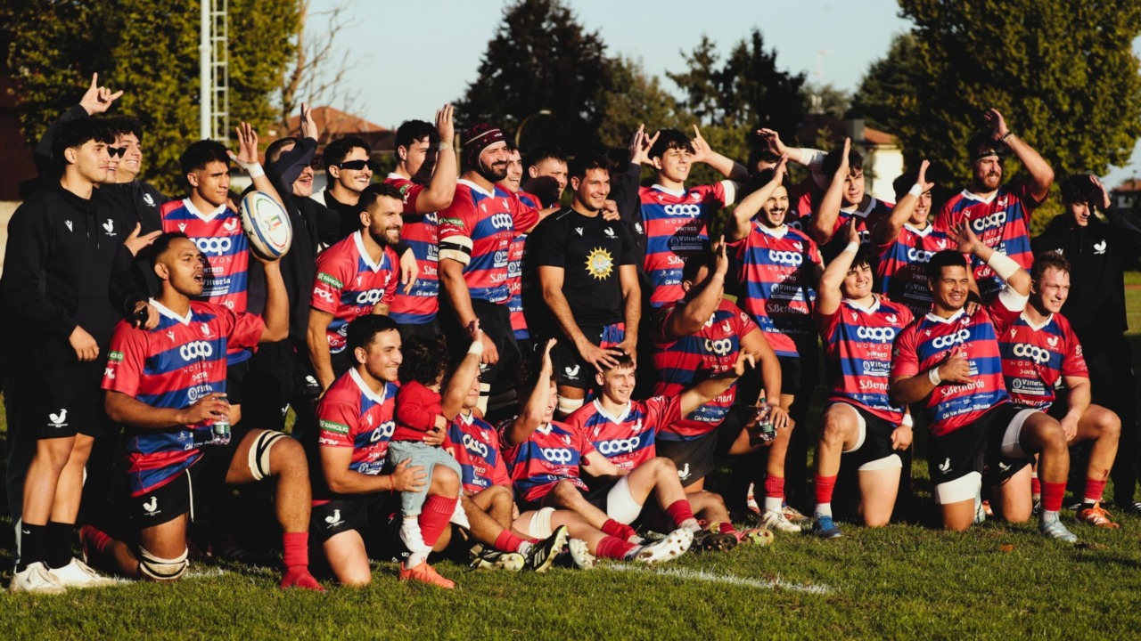 Il Rugby Parabiago vittorioso contro i Lyons Piacenza