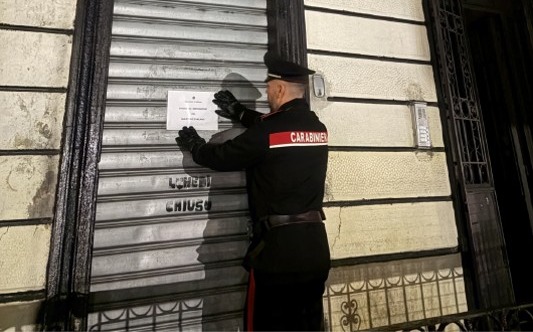 Sospesa per 15 giorni la licenza del Bar Las Canastas