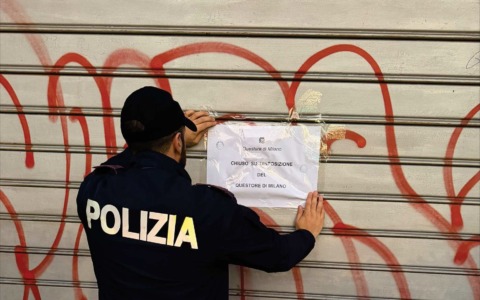 Il Questore di Milano sospende le licenze al “Bar Gelateria Colibrì” e al “Bar Mascagni”