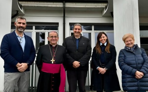 L’Arcivescovo Mario Delpini in visita al Cse La Quercia