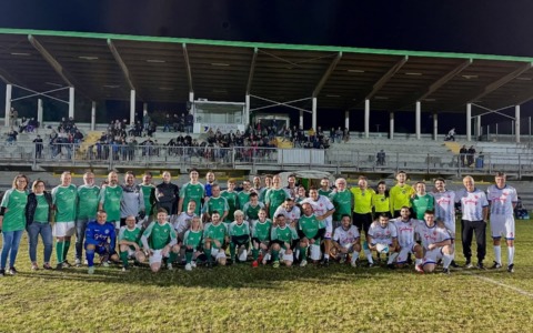 “In gol per la solidarietà” in campo per la Croce azzurra Ticinia
