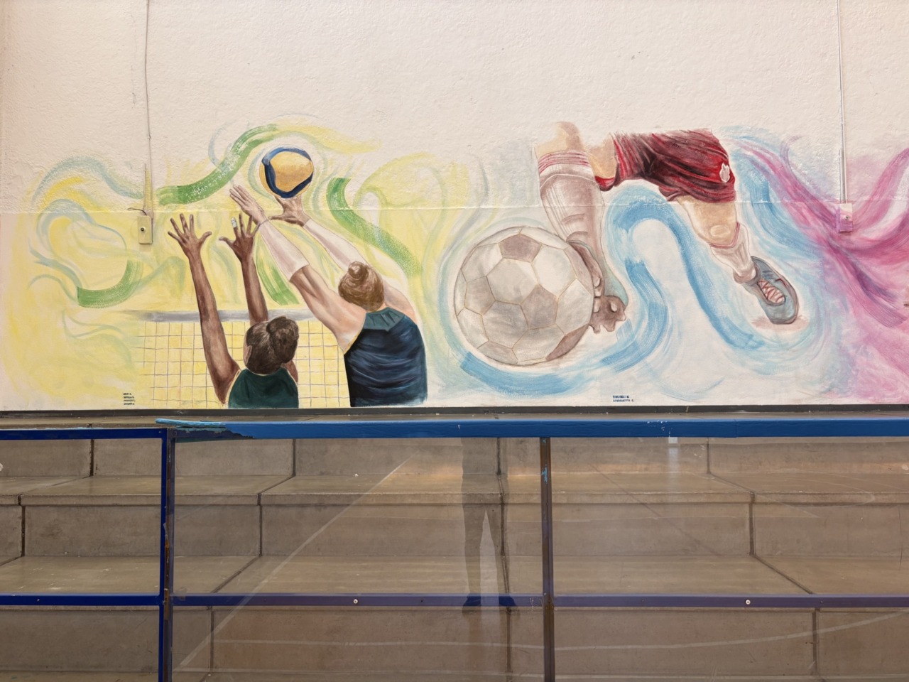Murales alla scuola media Tosi e al liceo Galilei: doppia inaugurazione