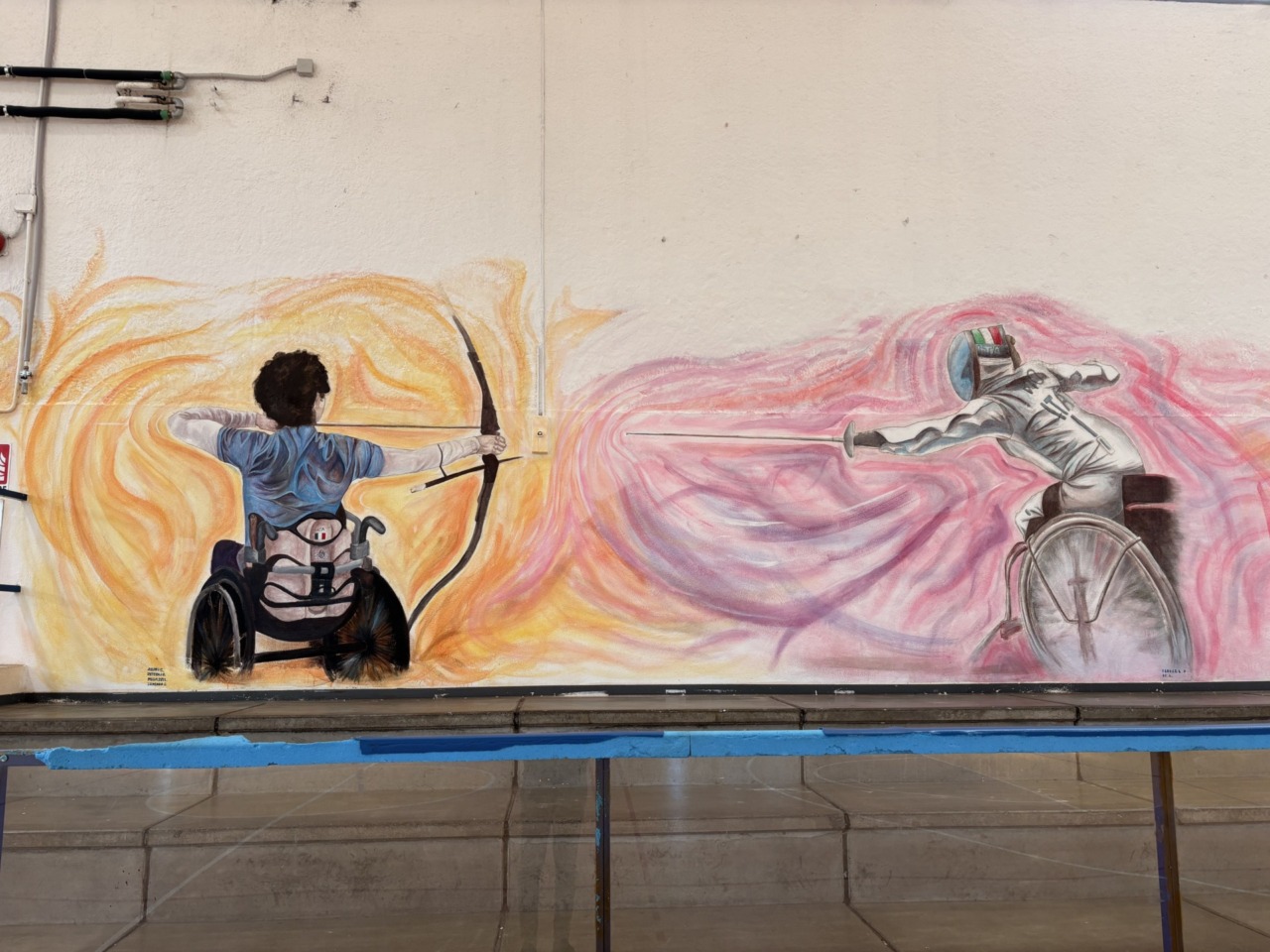 Murales alla scuola media Tosi e al liceo Galilei: doppia inaugurazione