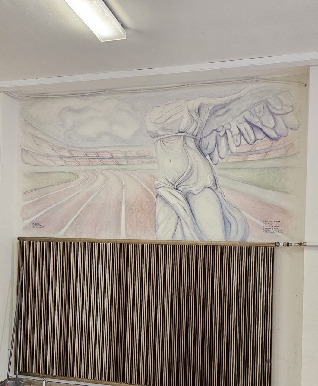 Murales alla scuola media Tosi e al liceo Galilei: doppia inaugurazione