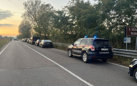 Rastrellamenti da parte dei Carabinieri fra Santo Stefano e Corbetta