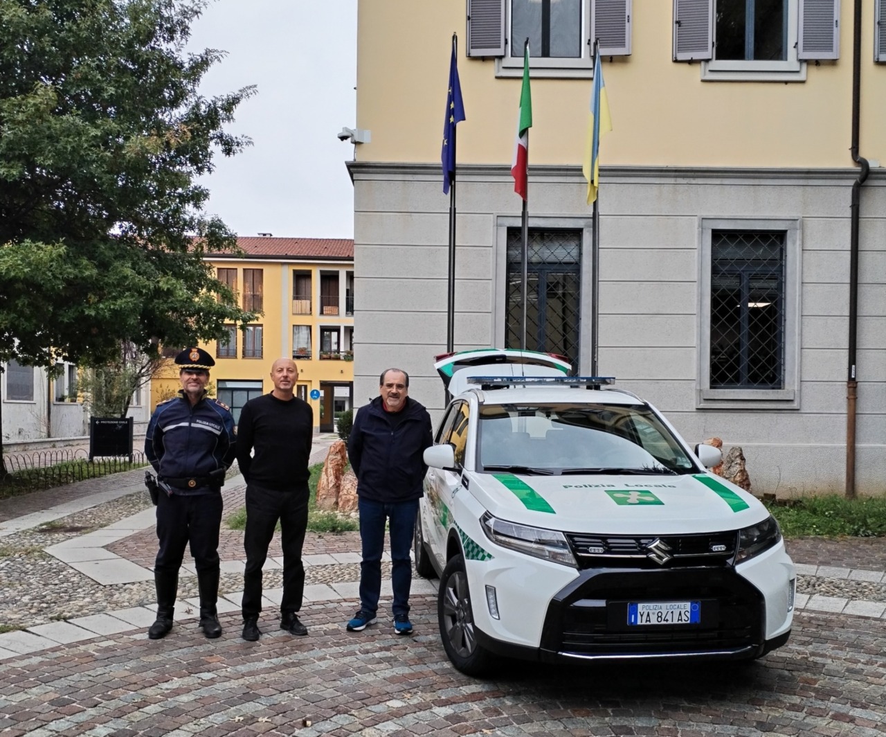 Nuova auto per la Polizia Locale