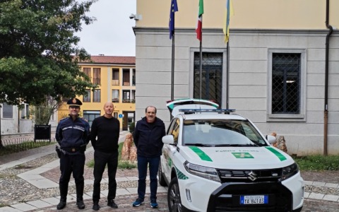 Nuova auto per la Polizia Locale