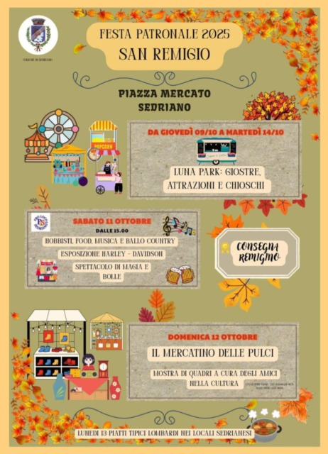 Città in festa per il patrono