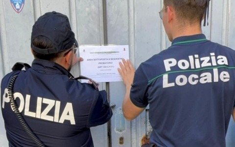 Mezzi da lavoro rubati, il deposito a Cornaredo