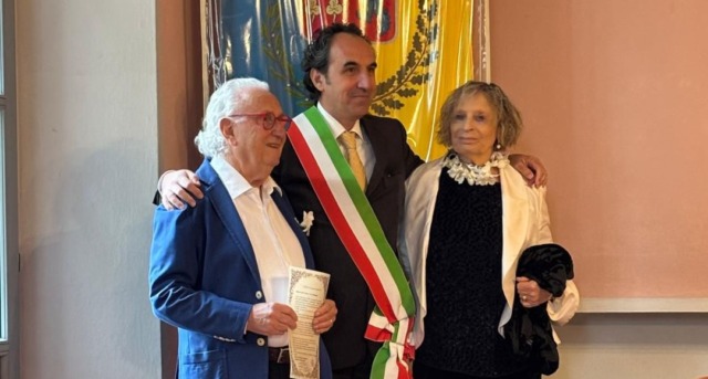 La festa speciale per i 60 anni  di matrimonio di Ezio e Renata