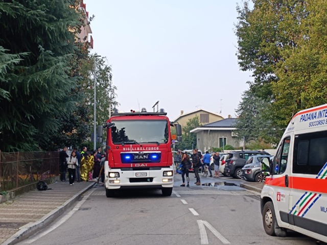 Incendio a Cornaredo, domani lutto cittadino