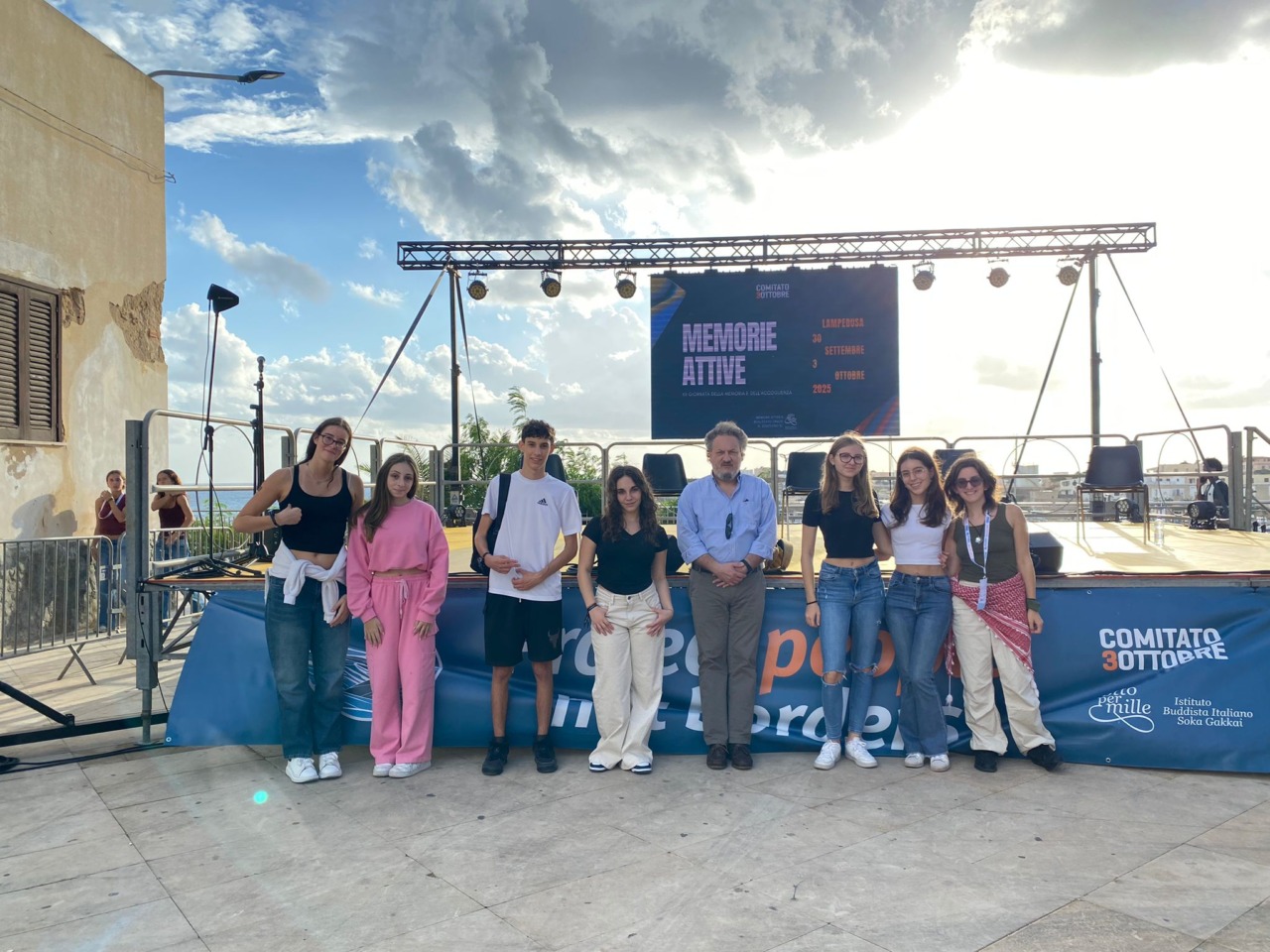 Studenti del liceo a Lampedusa per la XII Giornata della Memoria e dell’Accoglienza