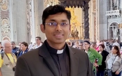 Un nuovo sacerdote per la comunità pastorale: è padre Jerit George