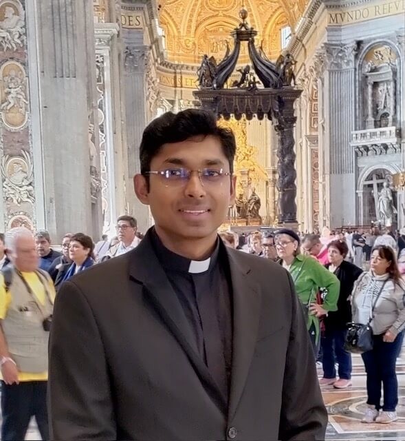 Un nuovo sacerdote per la comunità pastorale: è padre Jerit George
