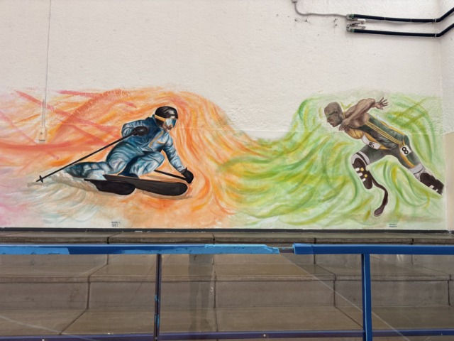 Murales alla scuola media Tosi e al liceo Galilei: doppia inaugurazione