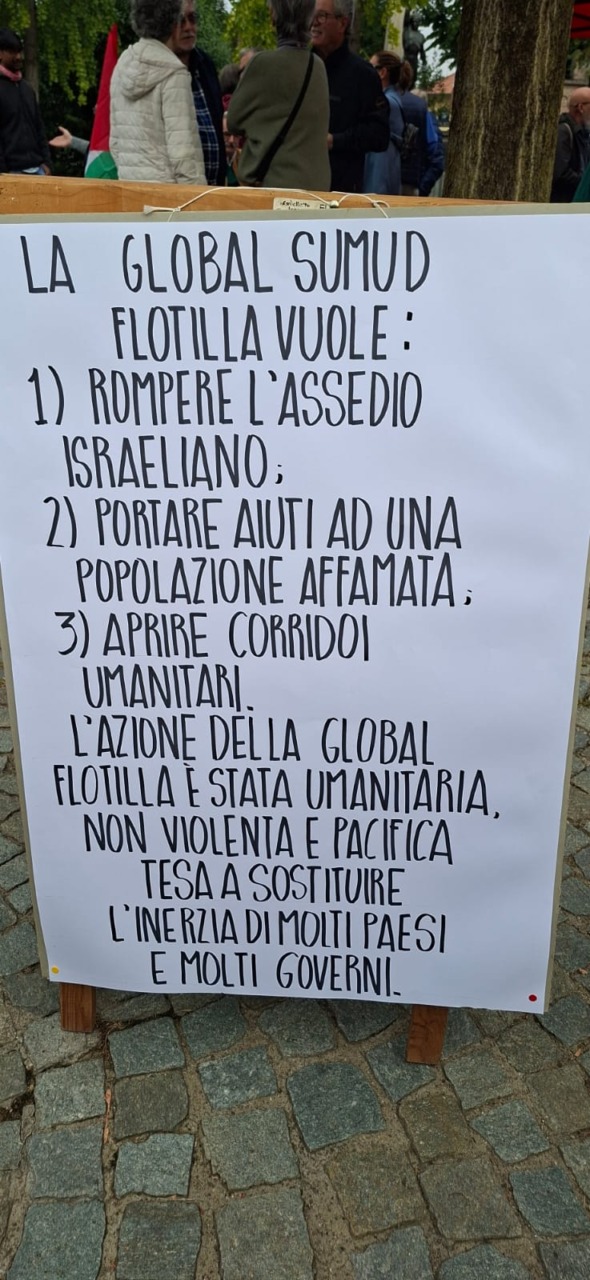Nerviano si mobilita per la palestina