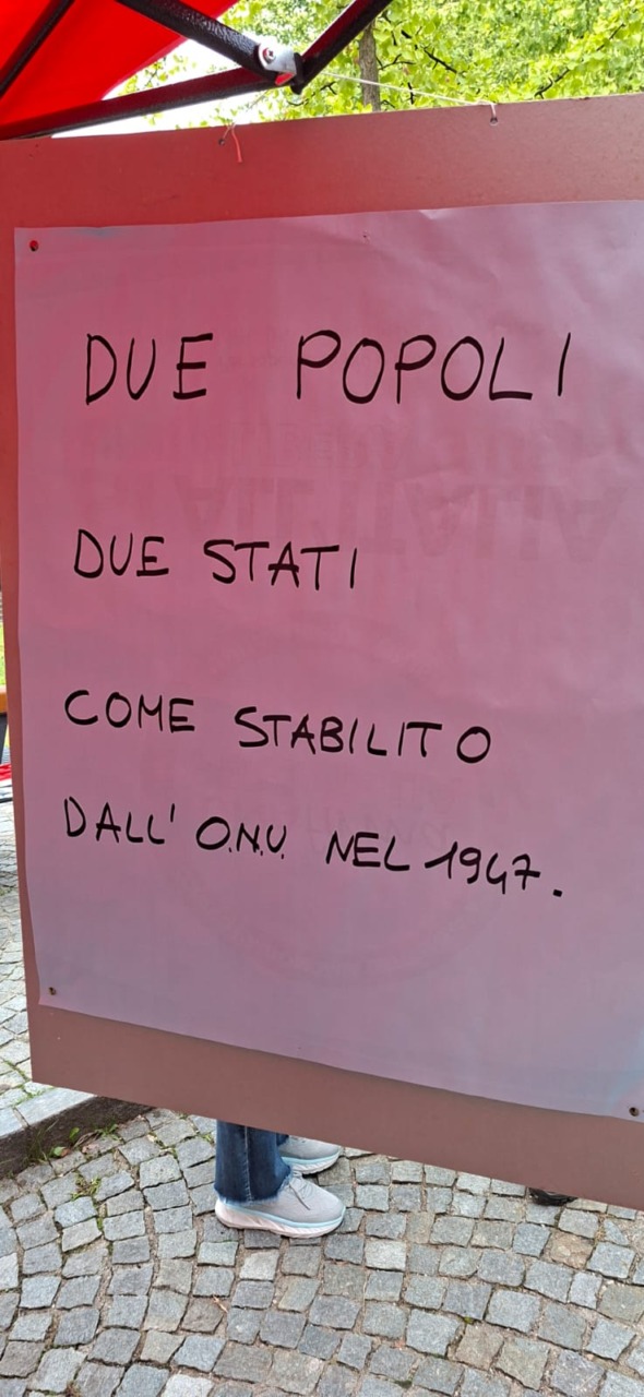 Nerviano si mobilita per la palestina