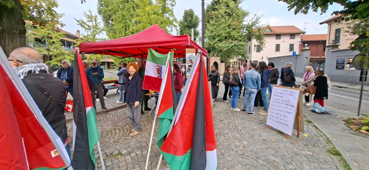 Nerviano si mobilita per la palestina