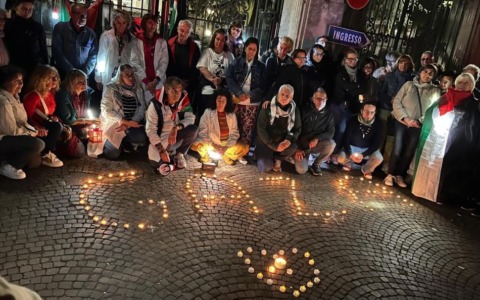 Anche Rho ha partecipato al Flash mob degli ospedali italiani per Gaza