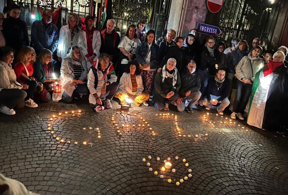Anche Rho ha partecipato al Flash mob degli ospedali italiani per Gaza