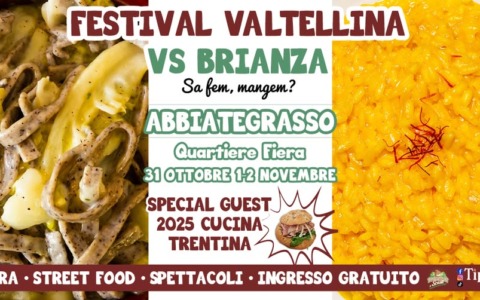 In piazza i piatti della Valtellina incontrano quelli della Brianza