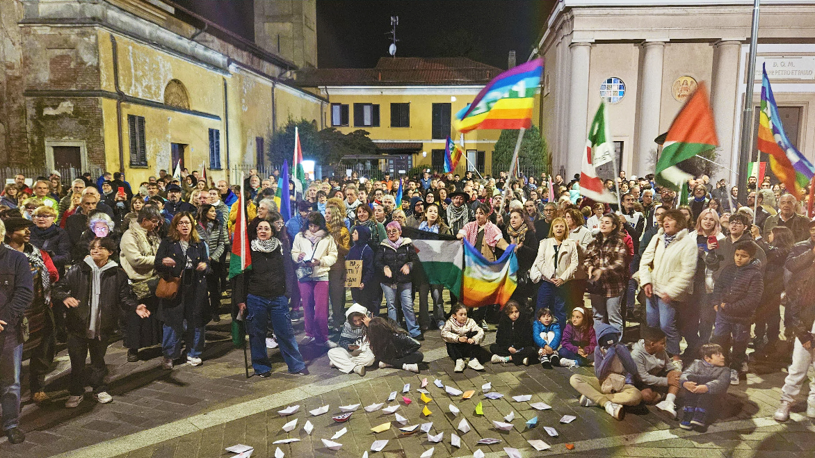 Oltre mille persone per Gaza