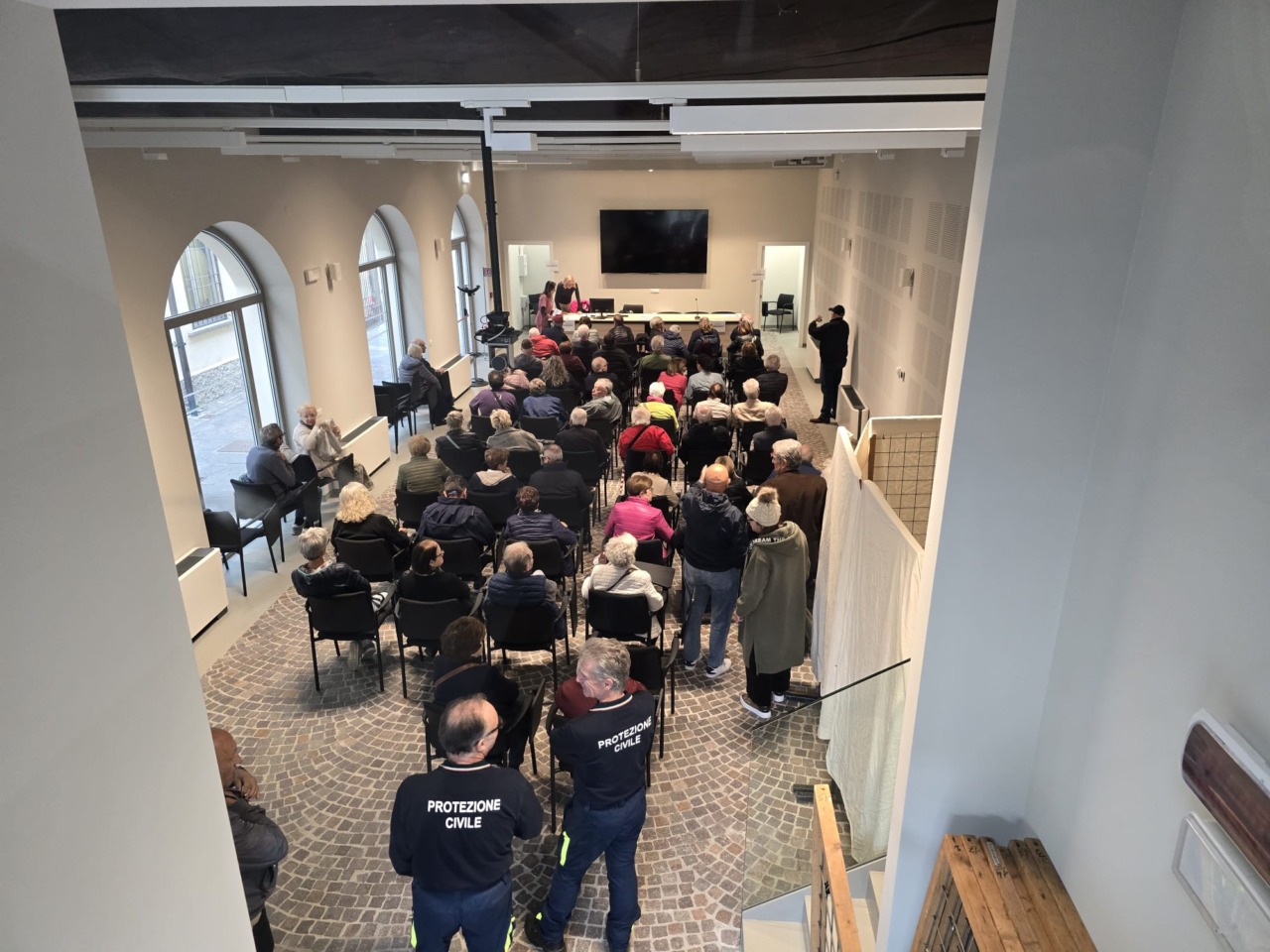 La Galleria Grassi si trasforma in centro vaccinale