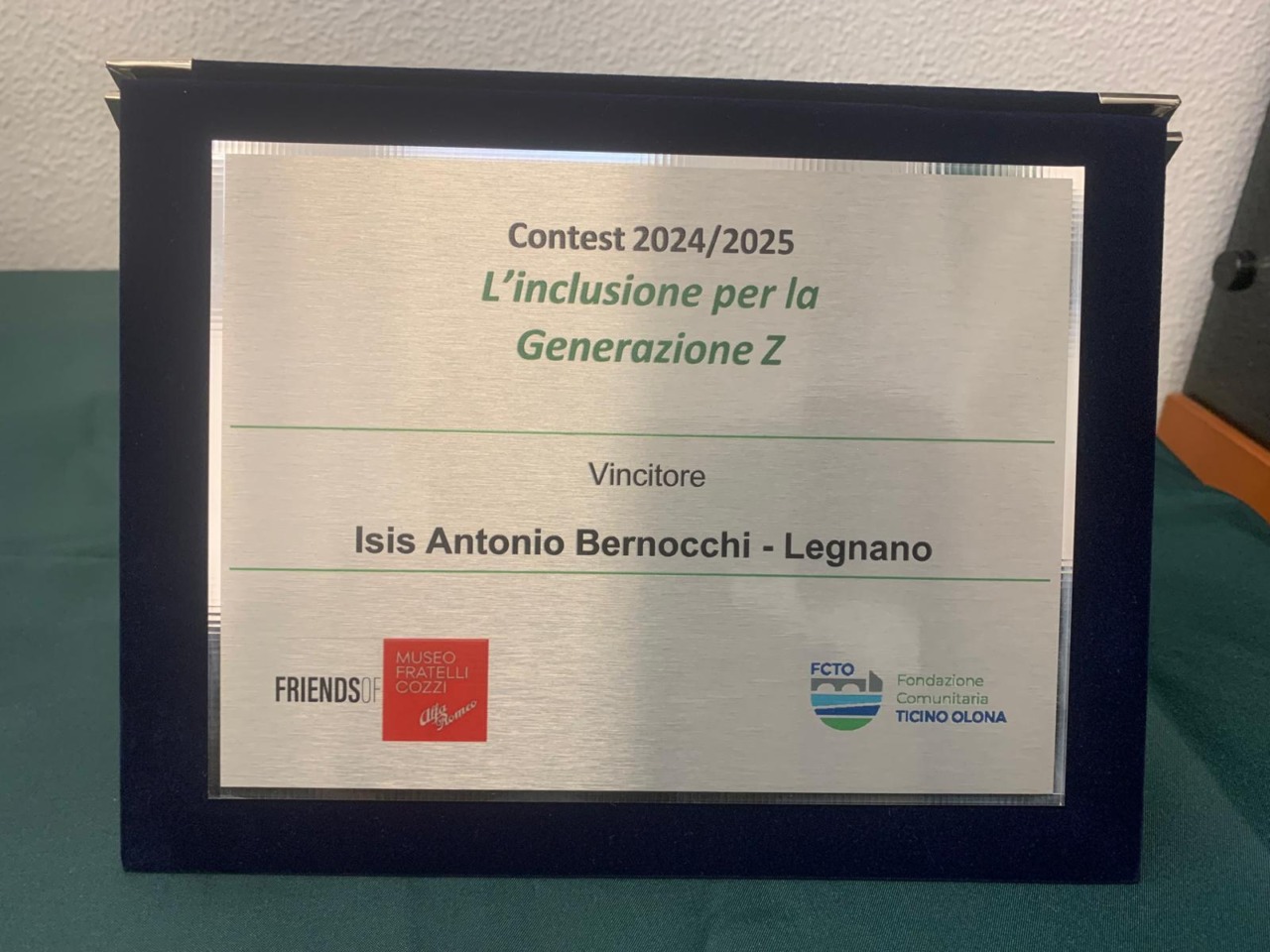 sione per la Generazione Z: a vincere il contest sono stati i ragazzi del Bernocchi
